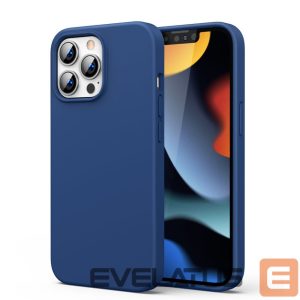 Чехол на заднюю панель Ugreen  Ugreen Protective Silicone Case rubber flexible silicone case cover for iPhone 13 Pro blue 