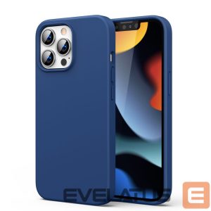Чехол на заднюю панель Ugreen  Ugreen Protective Silicone Case rubber flexible silicone case cover for iPhone 13 Pro Max blue 