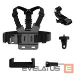 Другой аксессуар для телефона Hurtel  GoPro Chest Strap set of accessories 5in1 for GoPro, DJI, Insta360, SJCam, Eken sports cameras (GoPro 5 in 1 chest strap) 