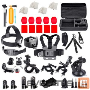 Другой аксессуар для телефона Hurtel  Set of universal accessories 63 in 1 for GoPro, DJI, Insta360, SJCam, Eken sports cameras (GoPro 63 in 1 set) 