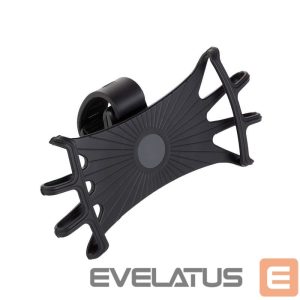 Авто держатель Hurtel  Swivel silicone bike holder with replaceable head - black 