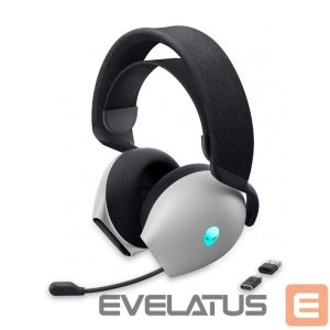 Беспроводные наушники Dell  Alienware Dual Mode Wireless Gaming Headset - AW720H (Lunar Light) 