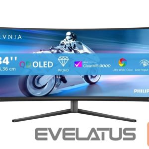 Монитор Philips  34M2C6500/00 QD OLED Gaming Monitor 34" 3440x1440/21:9/0.03ms/HDMI DisplayPort USB Headphone Out 