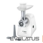 Мясорубка Bosch  | Meat mincer SmartPower | MFW2510W | White | 350 W | Number of speeds 1 | 2 Discs: 3.8 and 8 mm; Sausage filler accessory. 
