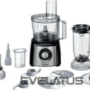 Миксеры и блендеры Bosch  | Food Processor MultiTalent 3 Plus | MCM3PM386 | 900 W | Number of speeds 2 | Bowl capacity 2.3 L | Black/Stainless steel 