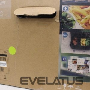 Настольный гриль Philips  SALE OUT.  Dual Steam Air Fryer | NA552/00 5000 Series | Power 2750 W | Capacity 9 L | RapidAir Plus | Black | DAMAGED PACKAGING 