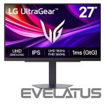 Монитор LG  27G810A-B | 27 " | IPS | UHD | 16:9 | 180 Hz | 1 ms | 3840 x 2160 pixels | 400 cd/m² | HDMI ports quantity 2 