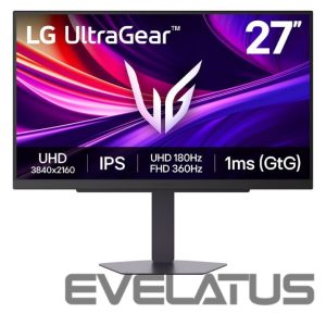 Монитор LG  27G810A-B | 27 " | IPS | UHD | 16:9 | 180 Hz | 1 ms | 3840 x 2160 pixels | 400 cd/m² | HDMI ports quantity 2 