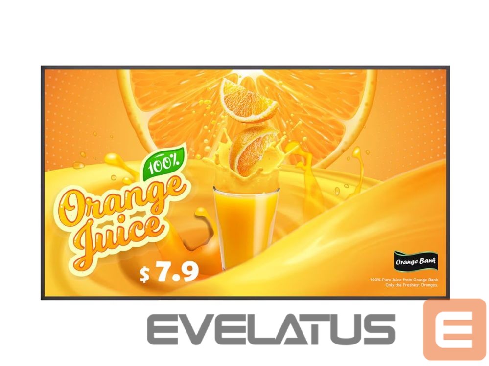 Монитор LG Standard Signage | 65UH5Q-E | 65 " | Landscape/Portrait | 24/7 | webOS | 500 cd/m² | 8 ms | 178 ° | 178 °