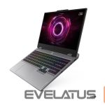 Портативный компьютер Lenovo  LOQ 15AHP10 15.6 FHD AMD R5 220/16GB/512GB/NVIDIA GF RTX 5050 8GB/WIN11 Home/ENG Backlit kbd/Luna Grey/2Y Warranty 