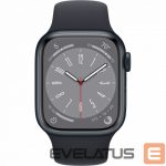 Умные часы Apple  Watch Series 8 GPS 41mm Midnight Aluminium Case with Midnight Sport Band - Regular Midnight Aluminium