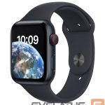 Умные часы Apple  Watch SE GPS + Cellular 44mm Midnight Aluminium Case with Midnight Sport Band - Regular 2nd Gen 