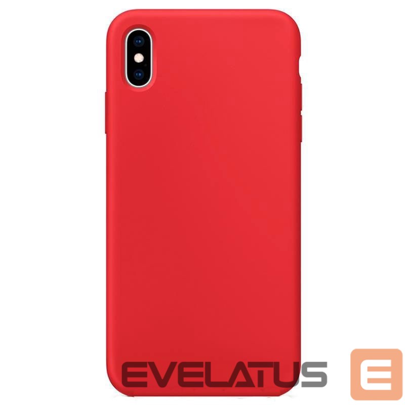 Чехол на заднюю панель Evelatus Apple iPhone Xs MAX Nano Silicone Case Soft Touch TPU Red