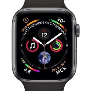 Умные часы Apple  Watch Series 4 40mm Aluminium Sport Band Aluminium Black