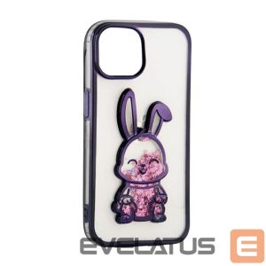 Чехол на заднюю панель iLike Apple iPhone 11 Silicone Case Print Desire Rabbit Purple