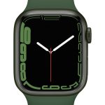 Умные часы Apple  Watch Series 7 GPS, 41mm Green Aluminium Case with Sport Band - Regular Clover