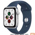 Умные часы Apple  Watch SE GPS 44mm Silver Aluminium Case with Sport Band Abyss Blue