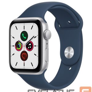 Умные часы Apple  Watch SE GPS 44mm Silver Aluminium Case with Sport Band Abyss Blue