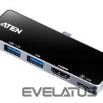 Беспроводные наушники Aten  UH3238 USB-C Travel Dock with Power Pass-Through 