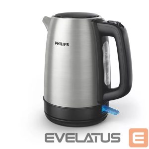 Чайник Philips  Daily Collection Kettle HD9350/90 Electric, 2200 W, 1.7 L, Stainless steel, 360° rotational base, Stainless steel 