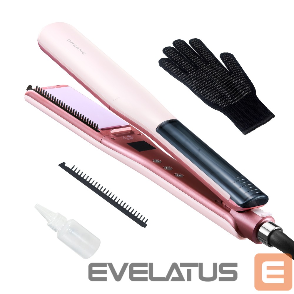 Выпрямитель волос DREAME AuraSteam Straightener Pink