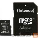 Другой аксессуар для компьютера Intenso  MEMORY MICRO SDXC 256GB UHS-I/W/ADAPTER 3423492 