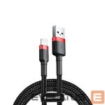 Кабель Baseus  CABLE LIGHTNING TO USB 1M/RED/BLACK CALKLF-B19 