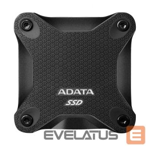 Жесткий диск SSD ADATA  External SSD||SD620|1TB|USB 3.2|Write speed 460 MBytes/sec|Read speed 520 MBytes/sec|SD620-1TCBK 