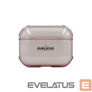 Чехол для наушников Evelatus Apple AirPods Pro TPU Protective Case Transparent Pink
