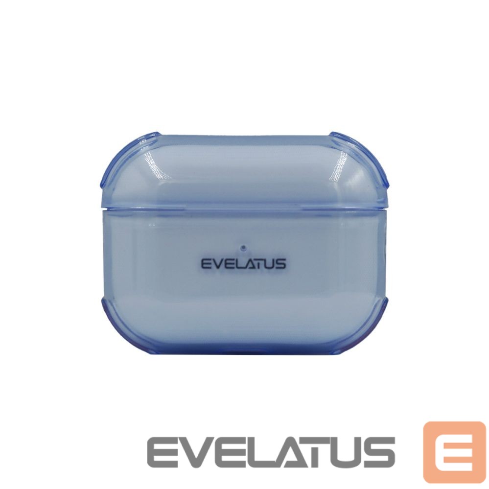 Чехол для наушников Evelatus Apple AirPods Pro TPU Protective Case Transparent Blue