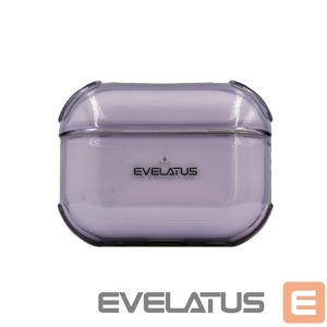 Чехол для наушников Evelatus Apple AirPods 4 TPU Protective Case Transparent Purple