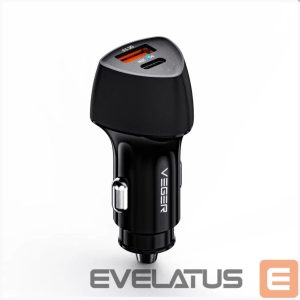 Авто зарядка Veger  CC50 Rigorous PD38W (1A1C) car charger Black