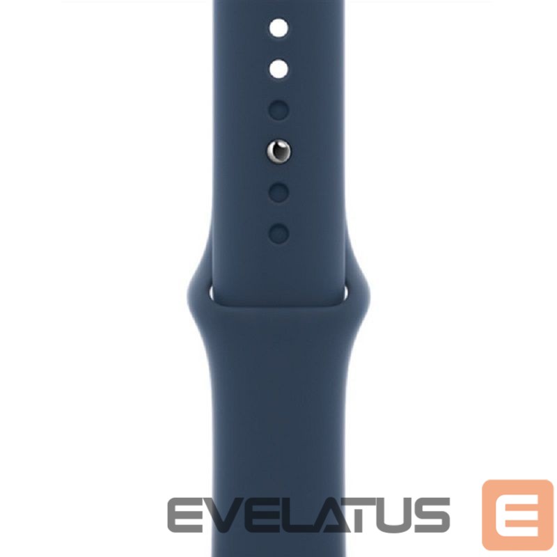 Умные часы Apple Watch Series 7 GPS, 41mm Blue Aluminium Case with Sport Band - Regular Abyss Blue