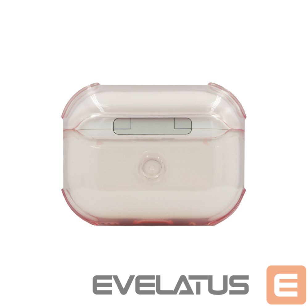 Чехол для наушников Evelatus Apple AirPods 4 TPU Protective Case Transparent Pink