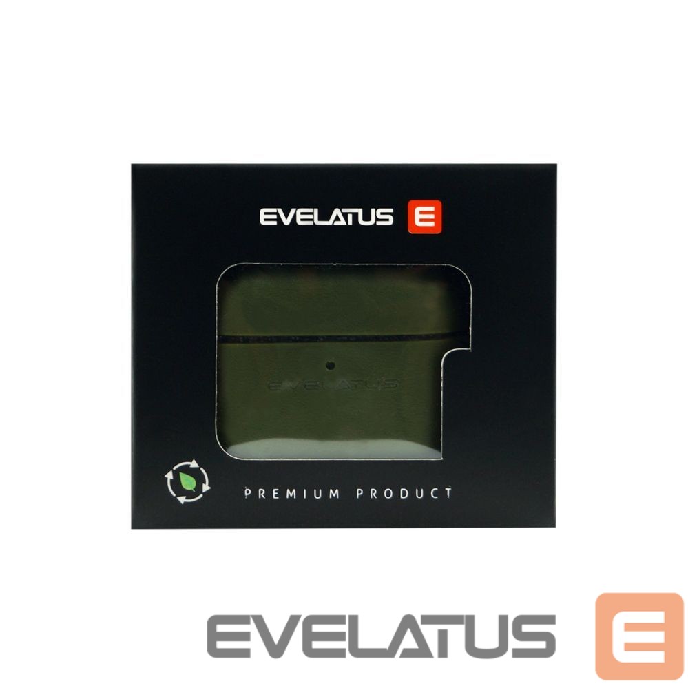 Чехол для наушников Evelatus Apple AirPods 4 Protective Silicone Case Green