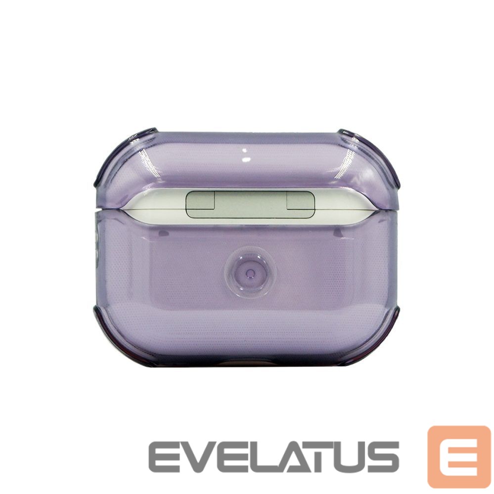 Чехол для наушников Evelatus Apple AirPods Pro 2 TPU Protective Case Transparent Purple
