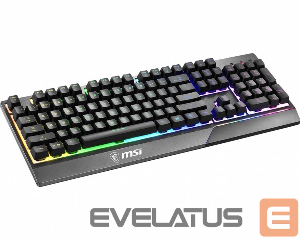 Компьютерная клавиатура MSI Vigor GK30 Gaming Keyboard, US Layout, Wired, Black