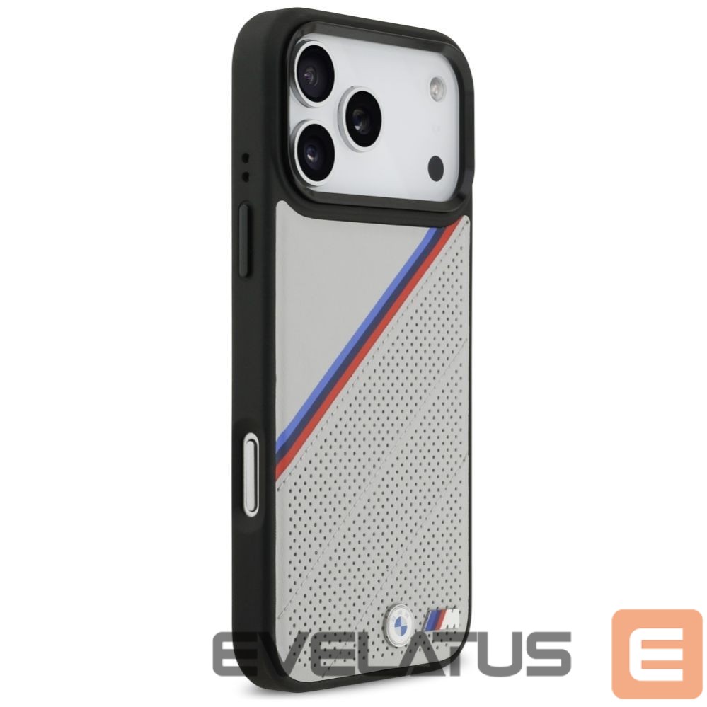 Другие товары BMW BMW M Tricolor Metal Logo MagSafe Case for iPhone 17 Pro Max - Gray