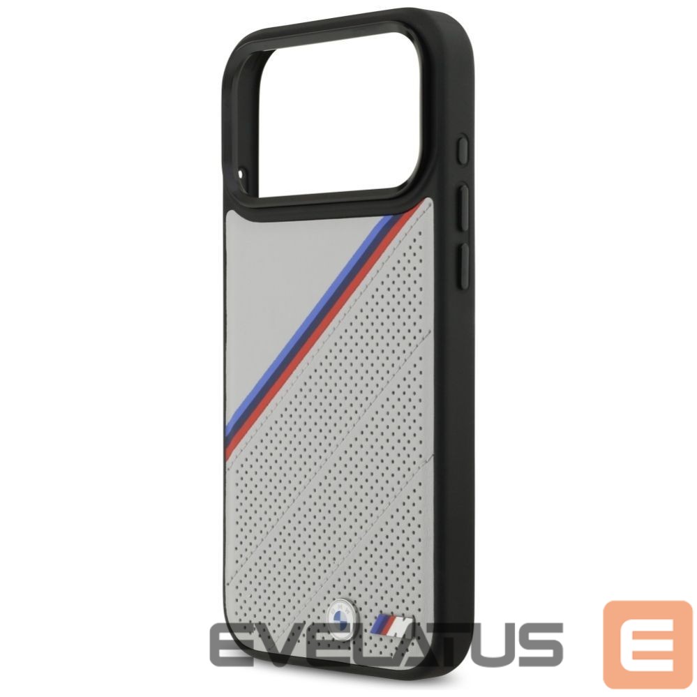 Другие товары BMW BMW M Tricolor Metal Logo MagSafe Case for iPhone 17 Pro Max - Gray