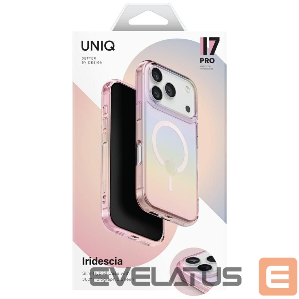 Другие товары UNIQ Uniq Iridescia Case for iPhone 17 Pro Magclick Charging - Multicolor