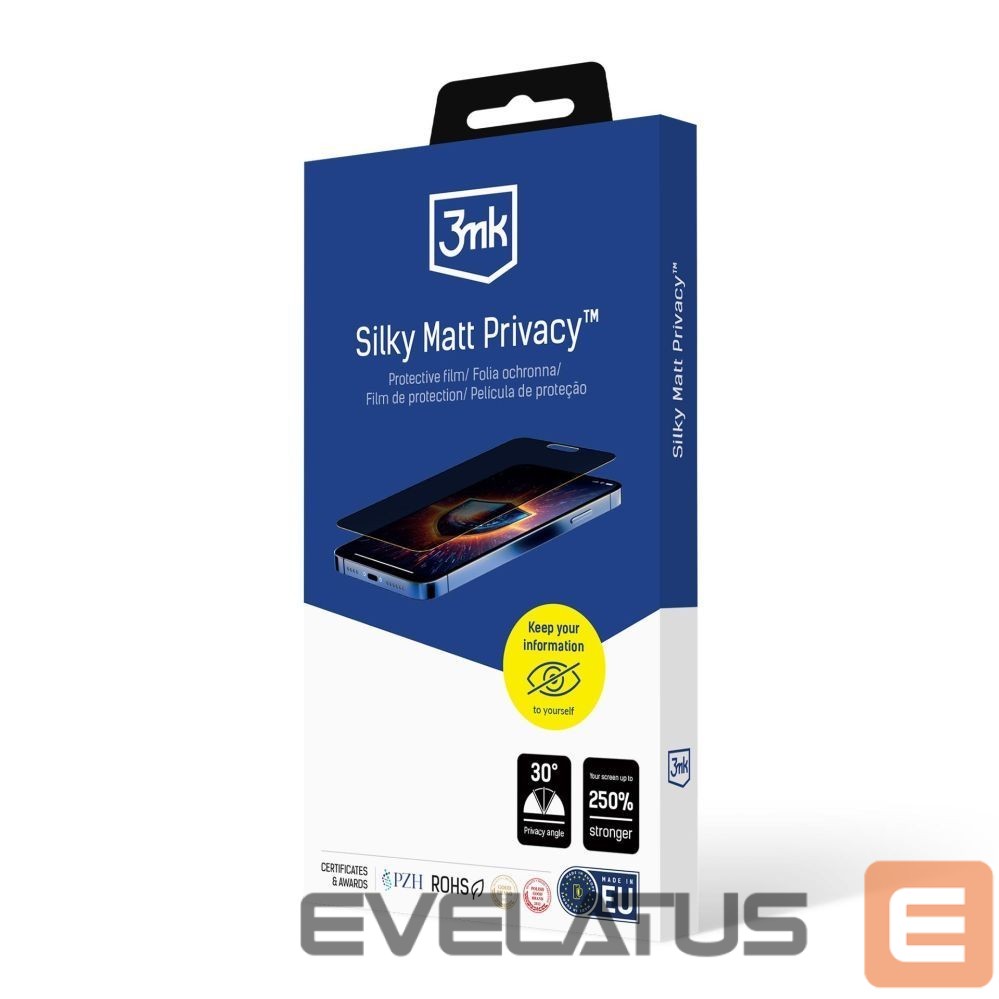 Другие товары 3MK 3mk Silky Matt Privacy Screen Protector for Motorola Moto G57 Power