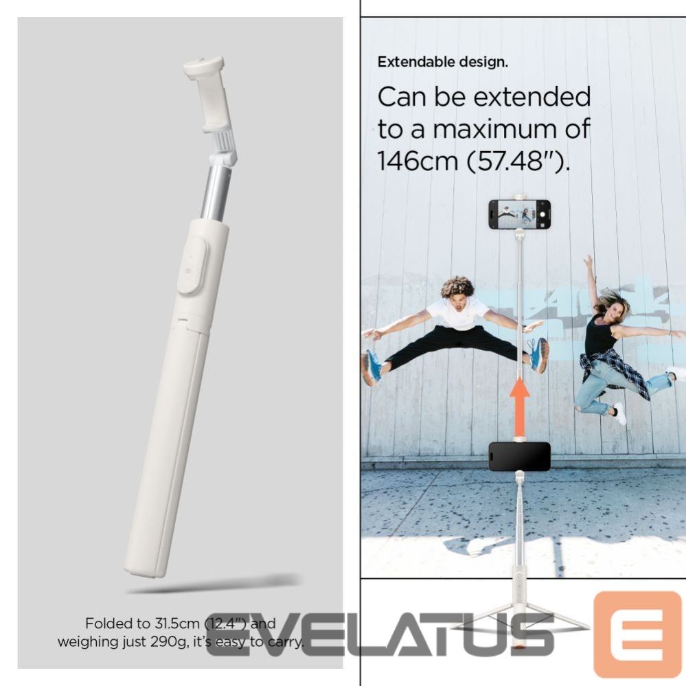 Другие товары Spigen Spigen S541W Bluetooth Selfie Stick - White