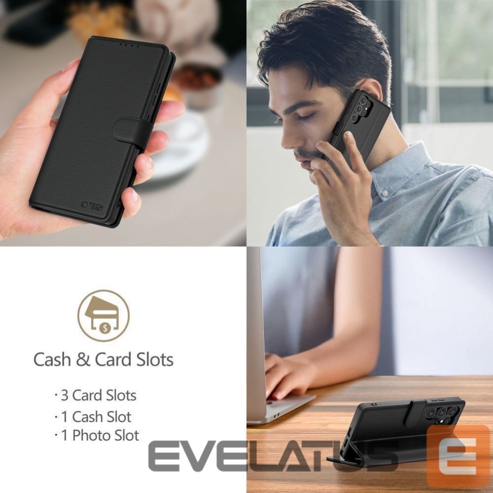 Другие товары Tech-Protect Tech-Protect Wallet Case for Xiaomi Poco F8 - Black