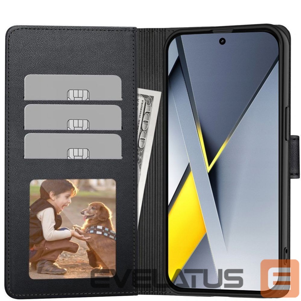 Другие товары Tech-Protect Tech-Protect Wallet Case for Xiaomi Poco F8 - Black