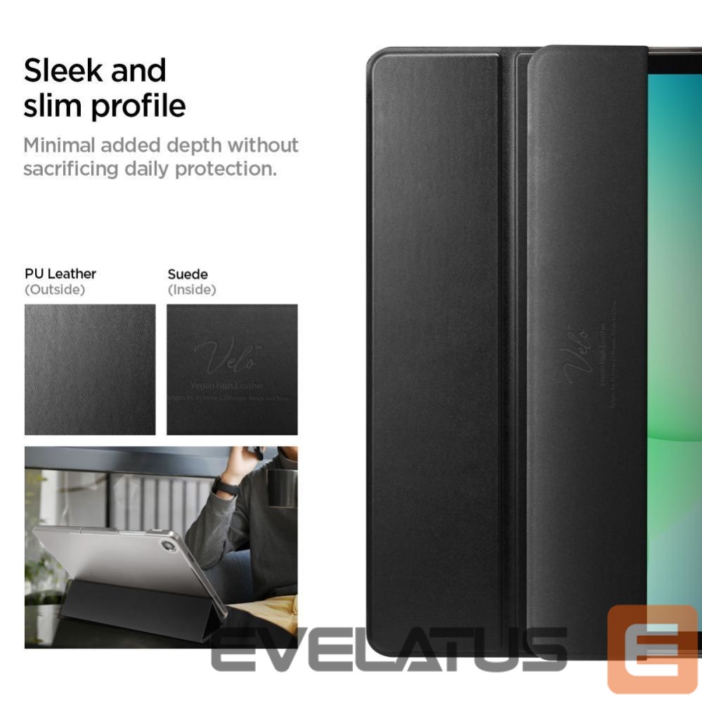 Другие товары Spigen Spigen Smart Fold Case for Samsung Galaxy Tab A9+ / A11+ - Black