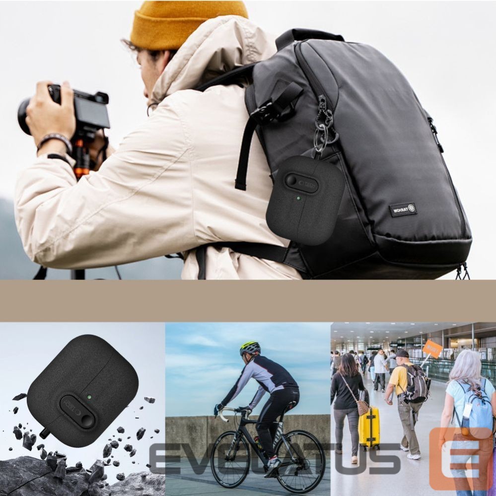Другие товары Tech-Protect Tech-Protect Slim Hook Case for Samsung Galaxy Buds 3 / 3 FE / 3 Pro - Black