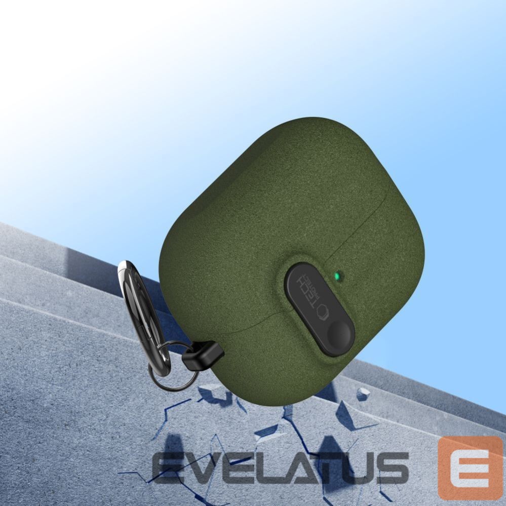 Другие товары Tech-Protect Tech-Protect Slim Hook Case for Samsung Galaxy Buds 3 / 3 FE / 3 Pro - Green