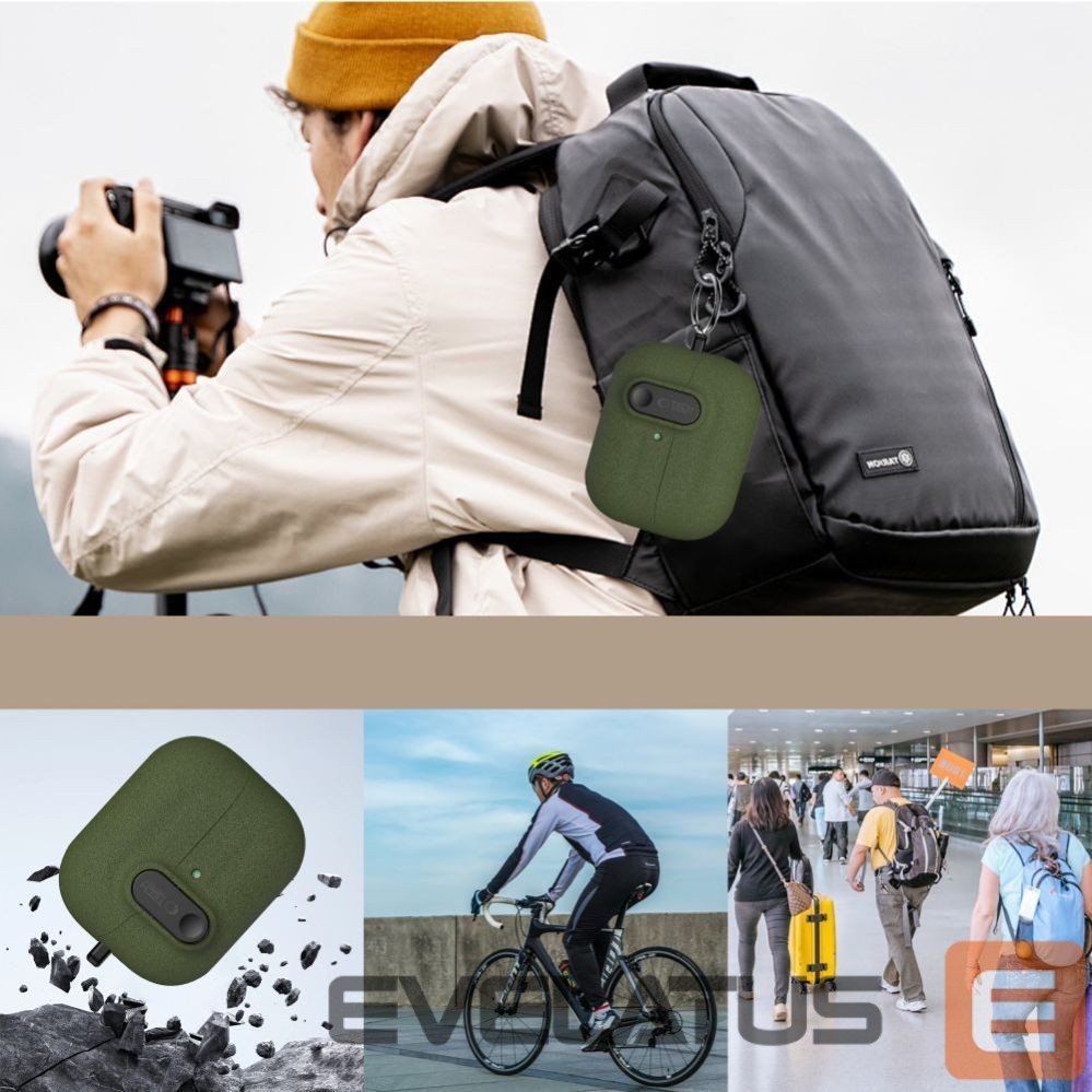 Другие товары Tech-Protect Tech-Protect Slim Hook Case for Samsung Galaxy Buds 3 / 3 FE / 3 Pro - Green