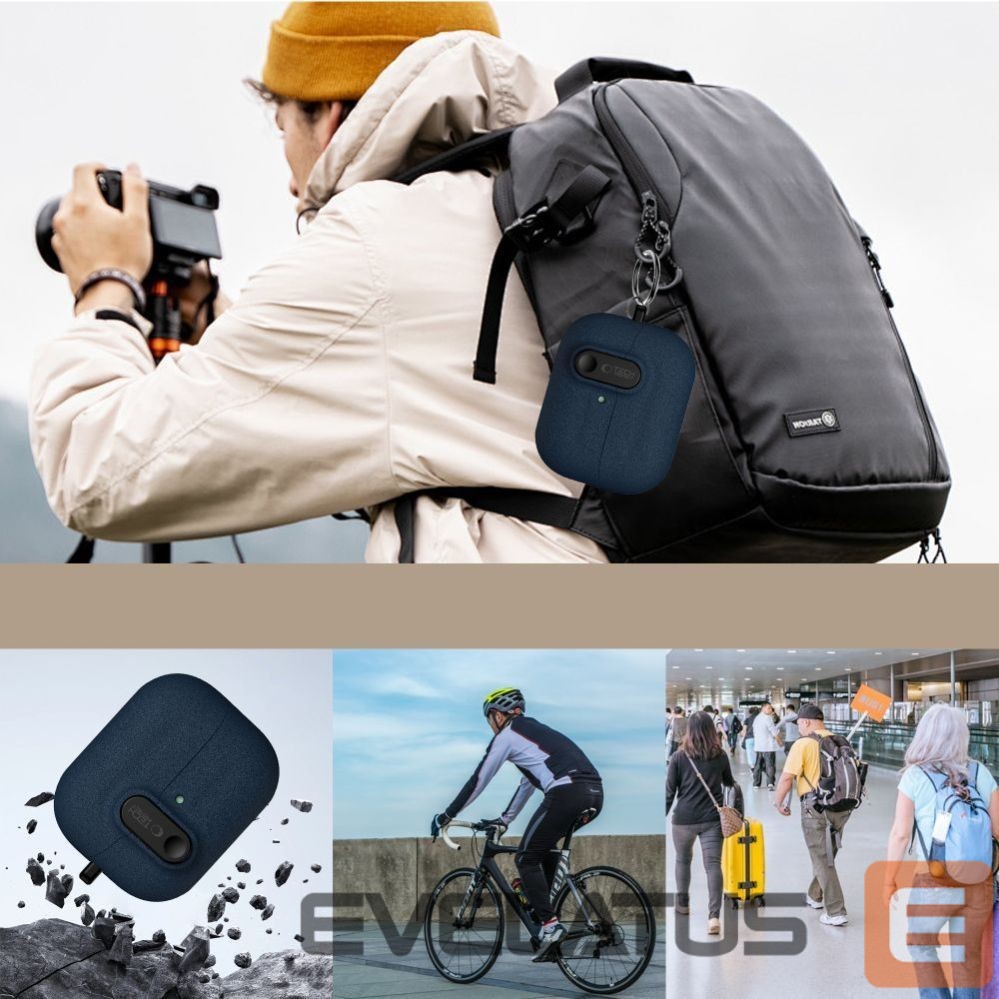 Другие товары Tech-Protect Tech-Protect Slim Hook Case for Samsung Galaxy Buds 3 / 3 FE / 3 Pro - Navy Blue
