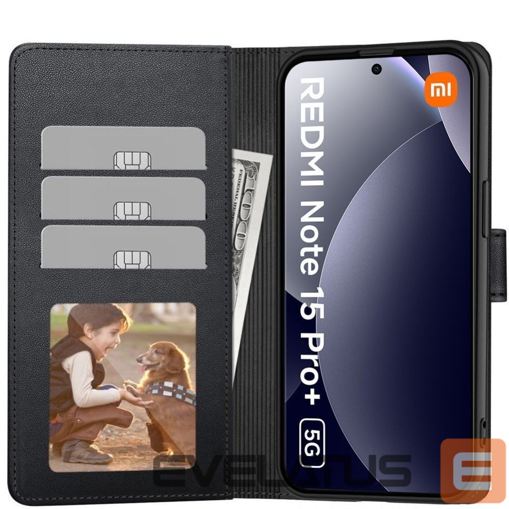 Другие товары Tech-Protect Tech-Protect Wallet Case for Xiaomi Redmi Note 15 Pro+ 5G - Black